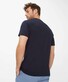 Brax Tony Short Sleeve Fine Jersey Crew Neck T-Shirt Dark Navy