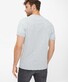 Brax Tony Short Sleeve Fine Jersey Crew Neck T-Shirt Platinum