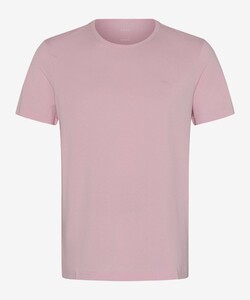 Brax Tony Uni Fine Cotton Jersey T-Shirt Smooth Rose