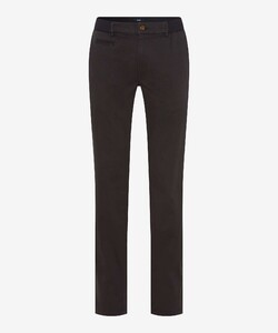 Brax Torge Flat-Front Rich Soft Feel Cotton Broek Anthracite