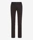 Brax Torge Flat-Front Rich Soft Feel Cotton Broek Anthracite