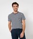 Brax Troy Linen Cotton Crew Neck Striped T-Shirt Universe