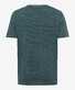 Brax Troy Striped T-Shirt Green