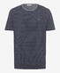 Brax Troy Striped T-Shirt Ocean