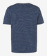 Brax Troy Striped T-Shirt Royal