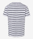Brax Troy Striped T-Shirt Wit