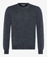 Brax Vico Uni Color Merino Extrafine Pullover Mid Grey