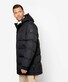 Brax Vito 2-Way Zip Detachable Hoodie Warm Featherless Down Jack Black