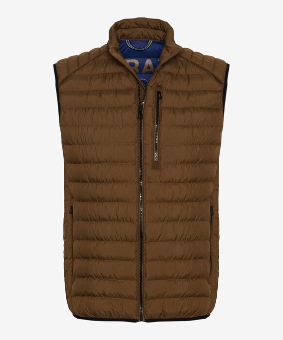 Brax Willis Quilted Body-Warmer Camel