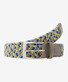 Brax Woven Multicolor Hi-Flex Belt Rye-Multi