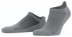 Burlington Athleisure Sneaker Sock Socks Extra Light Grey Melange