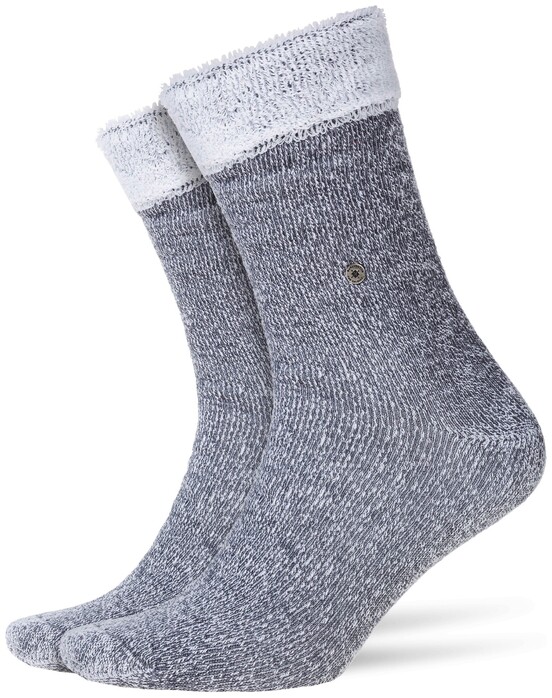 Burlington Big Foot Socks Grey