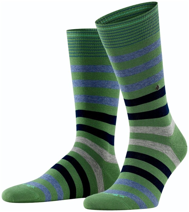 Burlington Blackpool Socks Khaki Green