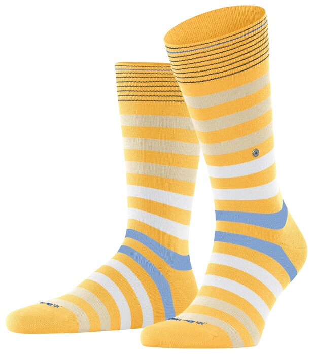 Burlington Blackpool Striped Socks Sun