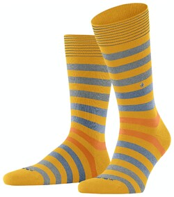 Burlington Blackpool Striped Sokken Solar
