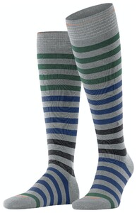 Burlington Blackpool Stripes Socks Marengo