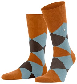 Burlington Clyde Check Socks Blush