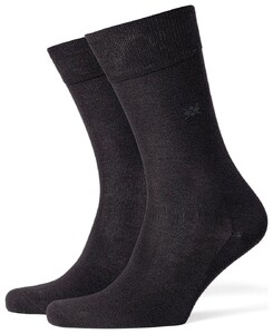 Burlington Dublin Socks Anthracite Grey
