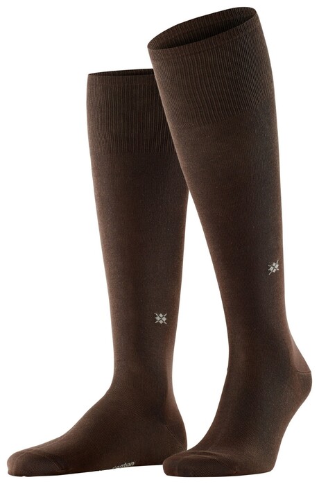 Burlington Dublin Socks Chocolate