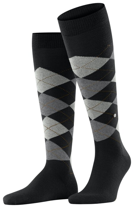 Burlington Edinburgh Socks Black