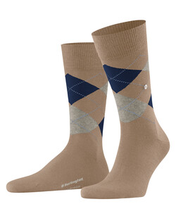 Burlington Edinburgh Socks Camel