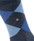 Burlington Edinburgh Socks Dark Blue Extra Melange