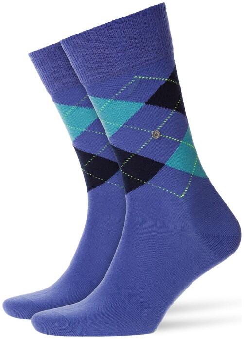 Burlington Edinburgh Socks Powder Blue