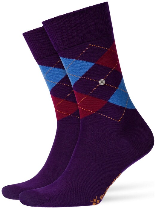 Burlington Edinburgh Socks Violet