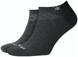 Burlington Everyday Sneaker 2Pack Socks Black-Anthracite