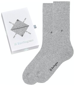 Burlington Gift Box 2-Pack Socks Light Grey