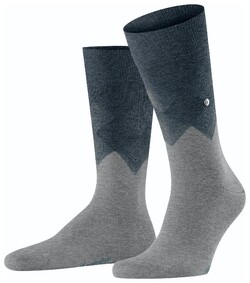 Burlington Hampstead Socks Light Grey Contrast
