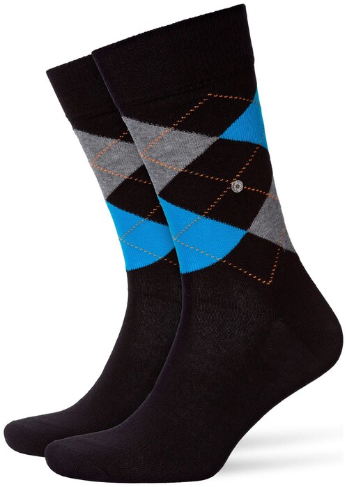 Burlington King Socks Sokken Zwart