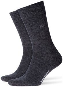 Burlington Leeds Socks Granite Grey