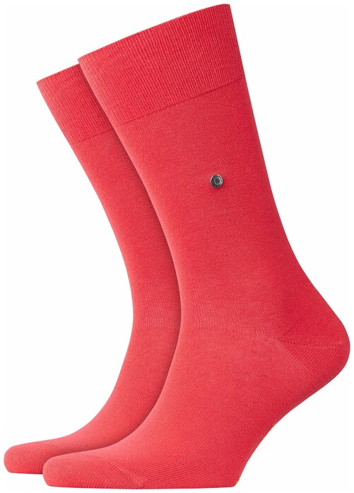 Burlington Lord Socks Sokken Coral Red Melange