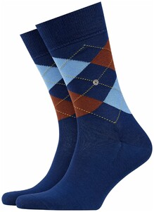 Burlington Manchester Socks Smalt Blue
