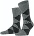 Burlington Multi Clyde Socks Grey