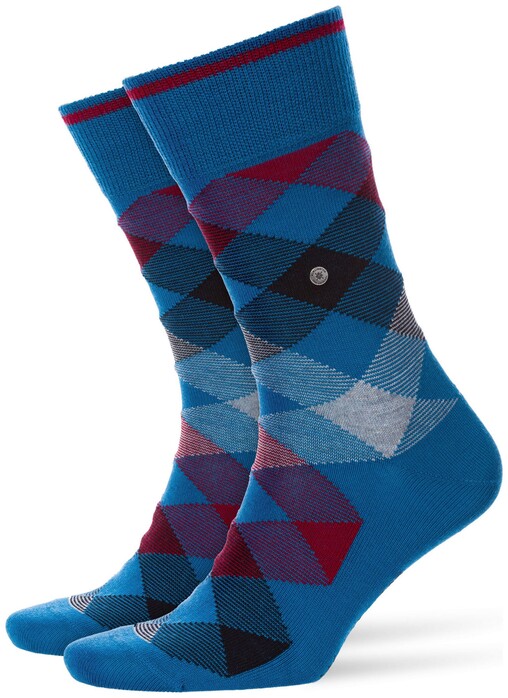 Burlington Newcastle Socks Bluebay