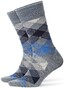 Burlington Newcastle Socks Sokken Smoke Blue