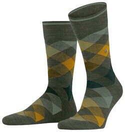 Burlington Newcastle Socks Sokken Steel Blue Melange