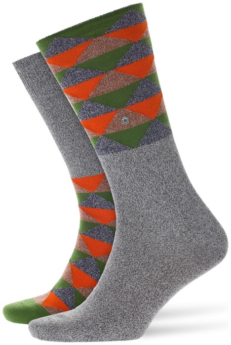 Burlington Odd Pair Socks Grey