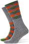 Burlington Odd Pair Socks Grey