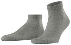 Burlington Palace Street Sneakersocks Sokken Melange Grey