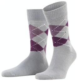 Burlington Preston Socks Steel Grey