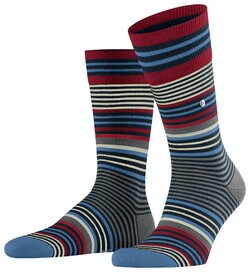 Burlington Striped Socks Marine