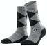 Burlington Trekking Diamond Design Socks Anthracite Grey
