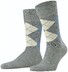 Burlington UV Argyle Socks Light Grey