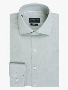 Cavallaro Napoli Ancona Cotton Jersey Shirt Light Green