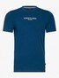 Cavallaro Napoli Bari Tee Front Logo T-Shirt Blue Opal