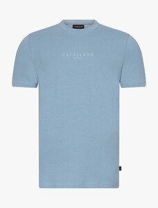 Cavallaro Napoli Bari Tee T-Shirt Grijsblauw