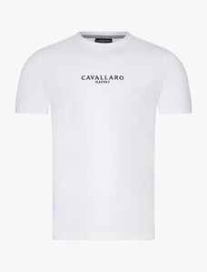 Cavallaro Napoli Bari Tee T-Shirt Wit